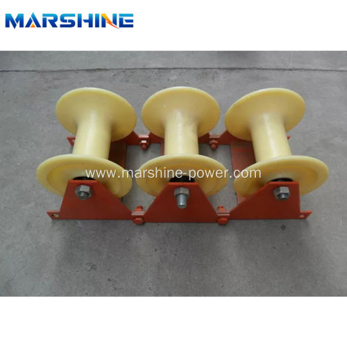 Three-wheel Cable Roller Opening Protection Roller